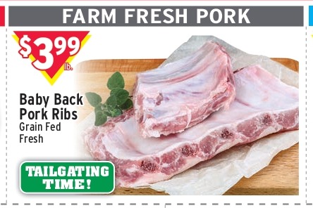 Baby Back Pork Ribs