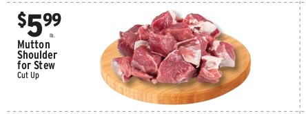 Mutton Shoulder for Stew