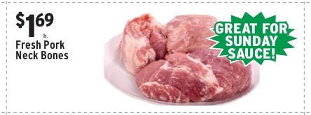 Fresh Pork Neck Bones