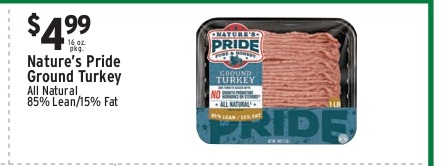 Nature's Pride Ground Turkey
