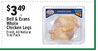Bell & Evans Whole Chicken Legs