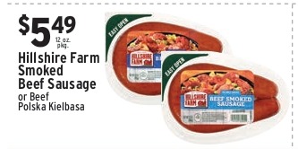 Hillshire Farm Smoked Beef Sausage