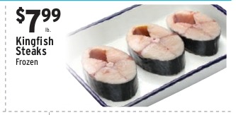 Kingfish Steaks (Frozen)