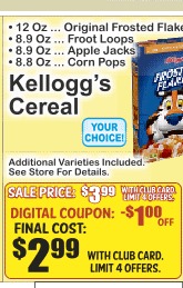 Kellogg's麦片