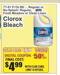 Clorox漂白水