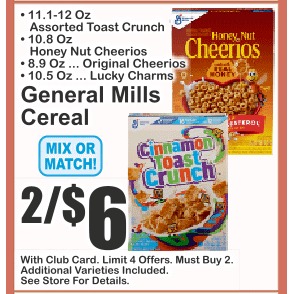 General Mills麦片(多口味)