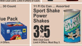 Sport Shake能量奶昔