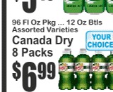 Canada Dry姜汁汽水8连包