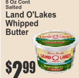 Land O'Lakes搅打黄油