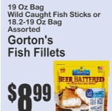 Gorton's鱼柳