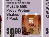 Muscle Milk Pro33蛋白奶昔4连包