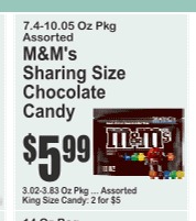 M&M's分享装糖果