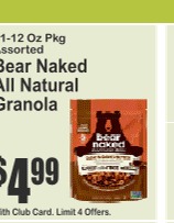 Bear Naked天然格兰诺拉麦片
