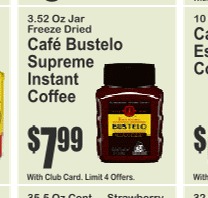 Café Bustelo冻干速溶咖啡