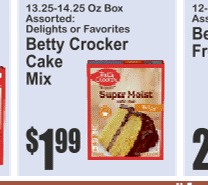 Betty Crocker蛋糕粉