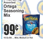 Ortega调味料
