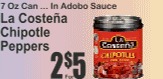 La Costeña墨西哥辣椒罐头