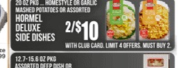 Hormel Deluxe配菜