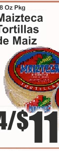 Maizteca玉米饼(Tortillas)28oz