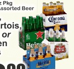 Corona, Stella Artois, Modelo or Heineken 6 Packs