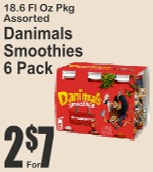 Danimals思慕雪6连包