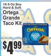 Ortega Grande Taco Kit 19.9oz Hard & Soft