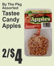 Tastee Candy Apples By The Pkg