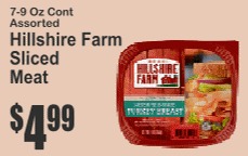 Hillshire Farm Sliced Meat 7-9oz Assorted