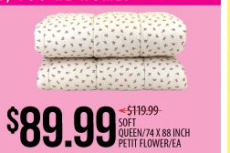 DAILYLIKE All Season Modal Comforter (Petit Flower)
