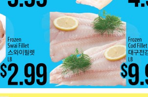 Frozen Cod Fillet