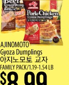 AJINOMOTO Gyoza Dumplings