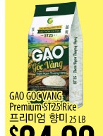 GAO GOC VANG Premium ST25 Rice