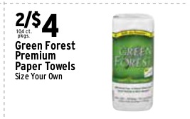 Green Forest Premium Paper Towels
