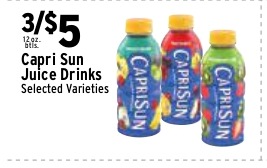 Capri Sun Juice Drinks