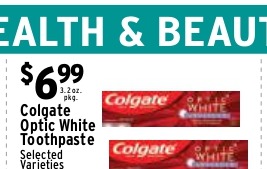 Colgate Optic White Toothpaste