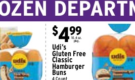Udi's Gluten Free Classic Hot Dog Buns