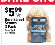 Dere Street Scones 3 Pack