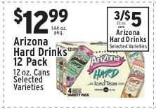 Yuengling or Tecate Beer 12 Pack