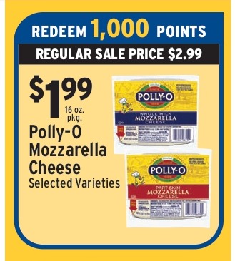Polly-O Mozzarella Cheese