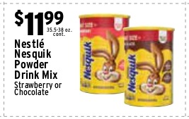 Nestlé Nesquik Powder Drink Mix