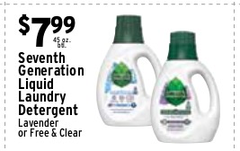 Seventh Generation Liquid Laundry Detergent