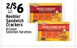 Keebler Sandwich Crackers