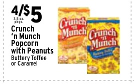 Crunch 'n Munch Popcorn with Peanuts