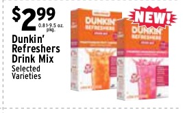 Dunkin' Refreshers Drink Mix