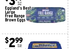 Eggland's Best Large Free Range Brown Eggs