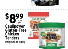 Cauliflower Gluten-Free Chicken Tenders