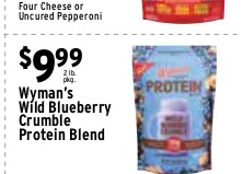 Wyman's Wild Blueberry Crumble Protein Blend