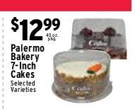 Palermo Bakery 7-Inch Cakes
