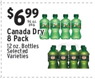 Canada Dry 8 Pack