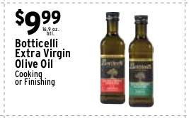 Botticelli Extra Virgin Olive Oil, Cooking or Finishing